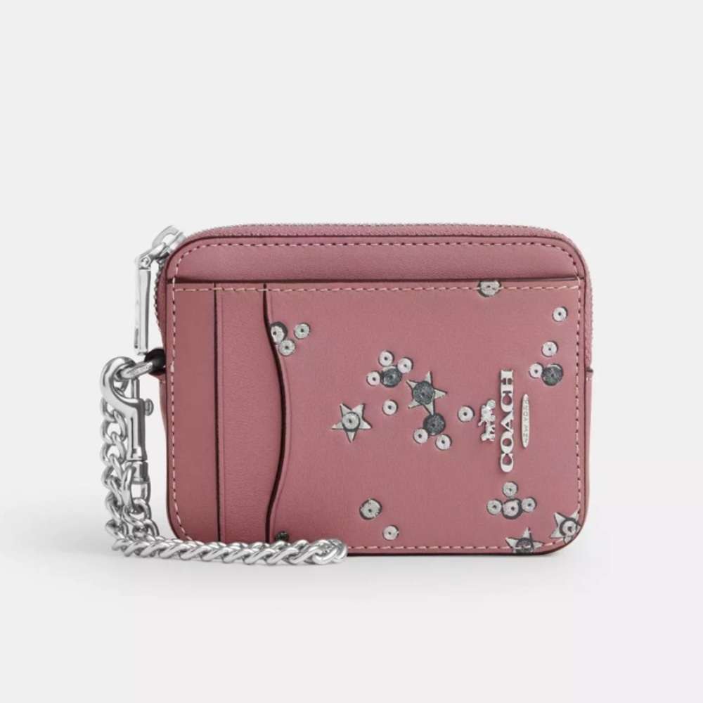Coach Zip Card Case
With Star Print🎀